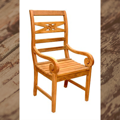 Cadeira rústica ou em madeira de demolição sp