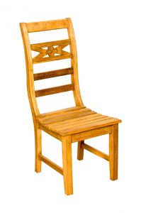 cadeira madeira de demolição de