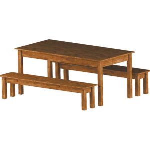 madeira mesa rustica de